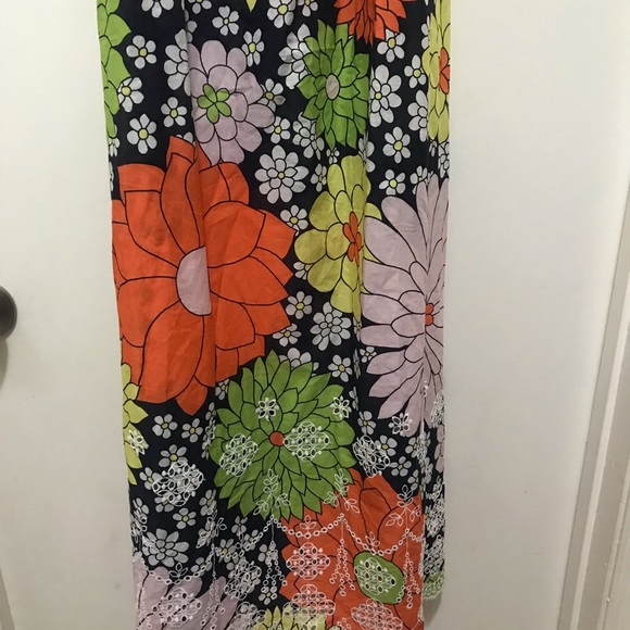 Floral Designer maxi summer dress Exetera size 36 (6) NWT - Picture 5 of 9